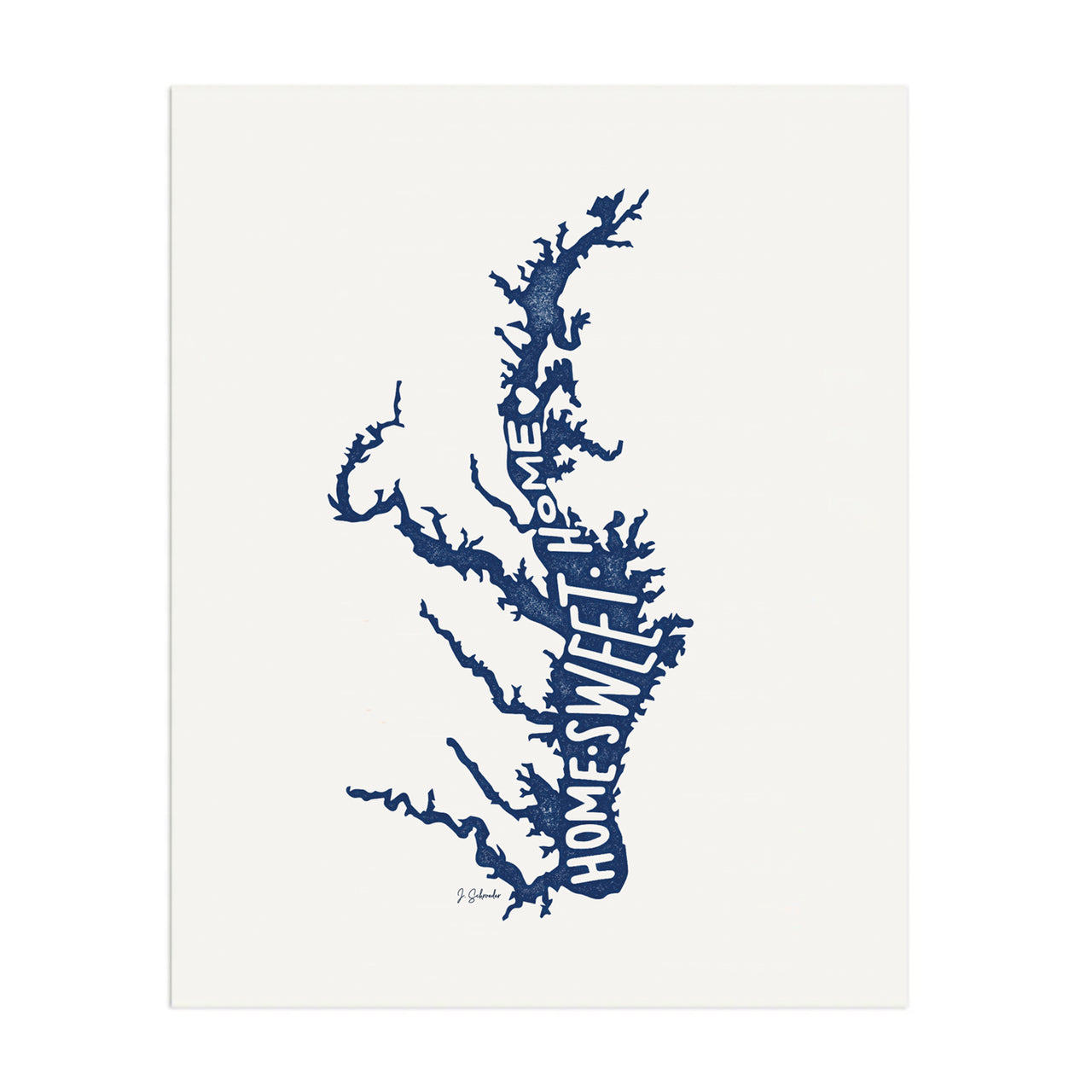 Chesapeake Home Print