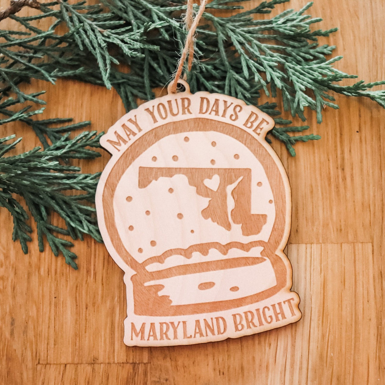 MD Bright Ornament