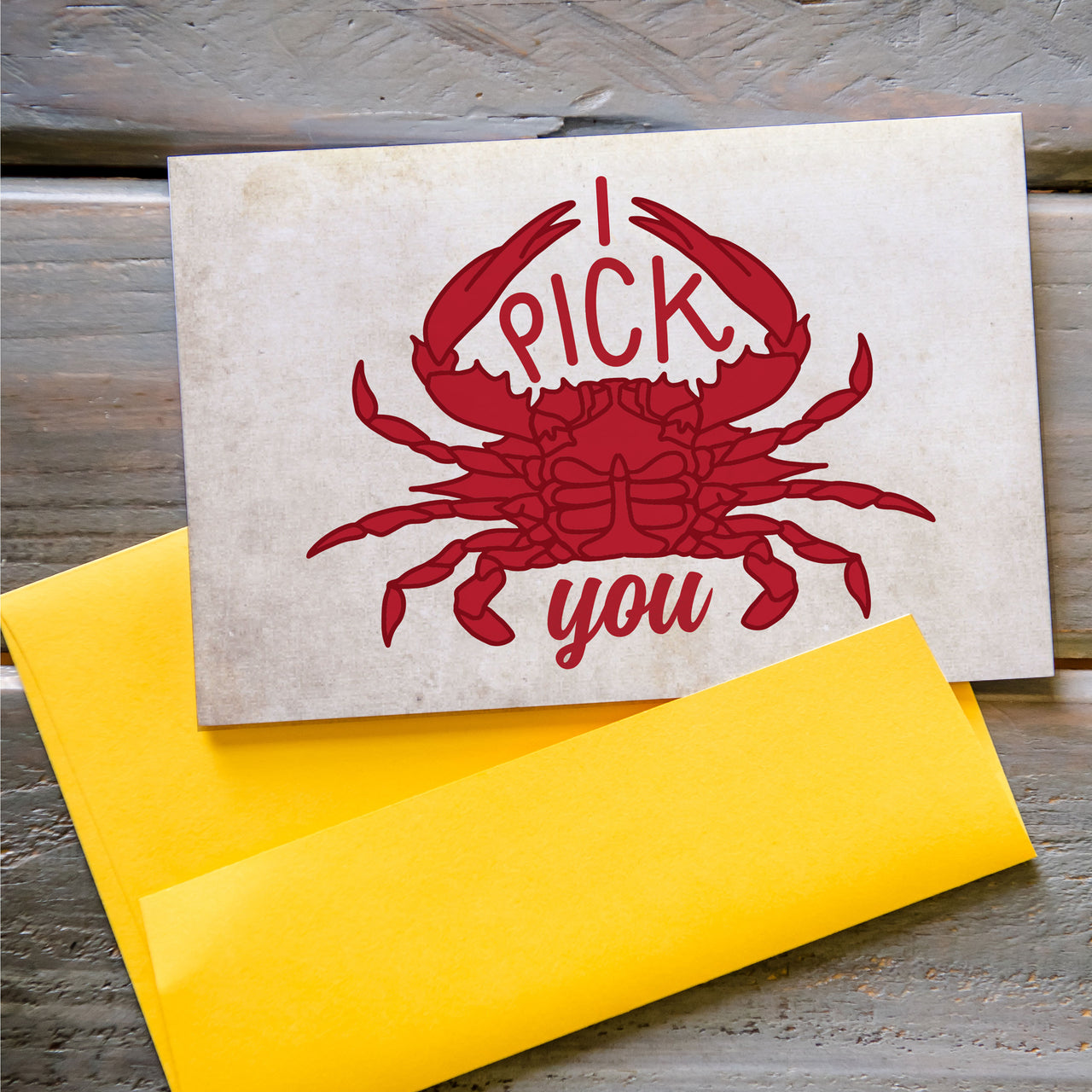 I Pick You - Greeting Card