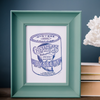 Oyster Tin Print