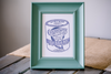 Oyster Tin Print