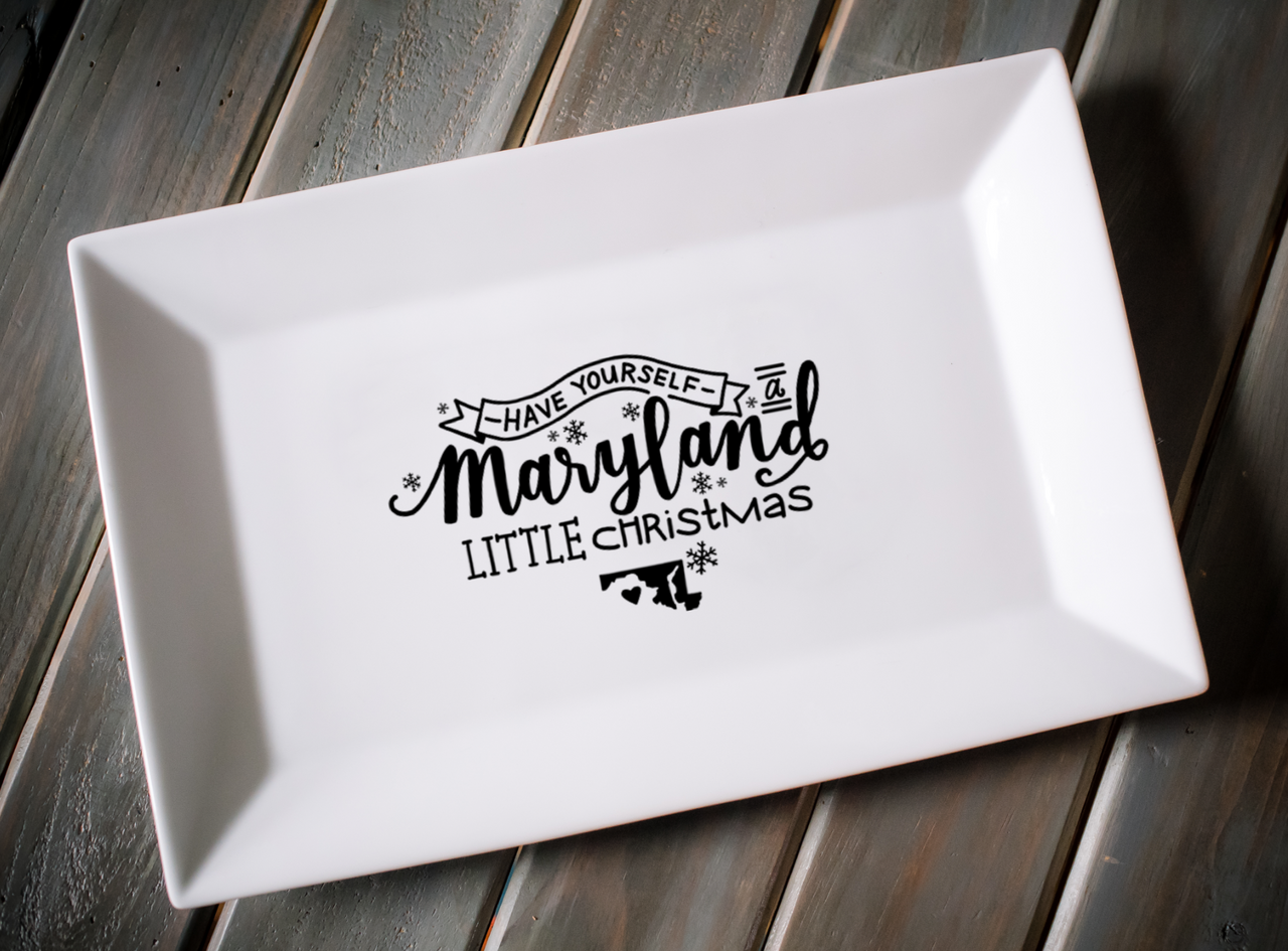 MD Little Christmas - Ceramic Platter