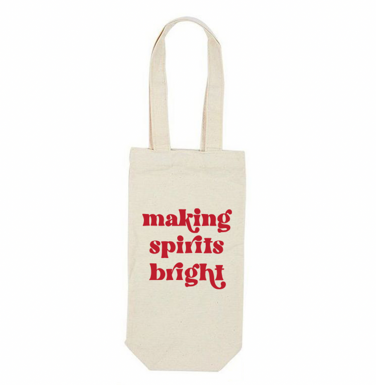 Spirits Bright - Wine Tote