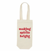 Spirits Bright - Wine Tote