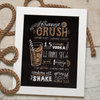 Orange Crush - 8"x10"