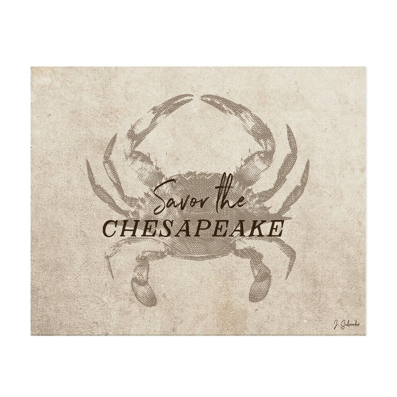 Savor the Chesapeake - 5"x7"