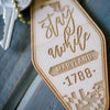 Stay Awhile Keychain