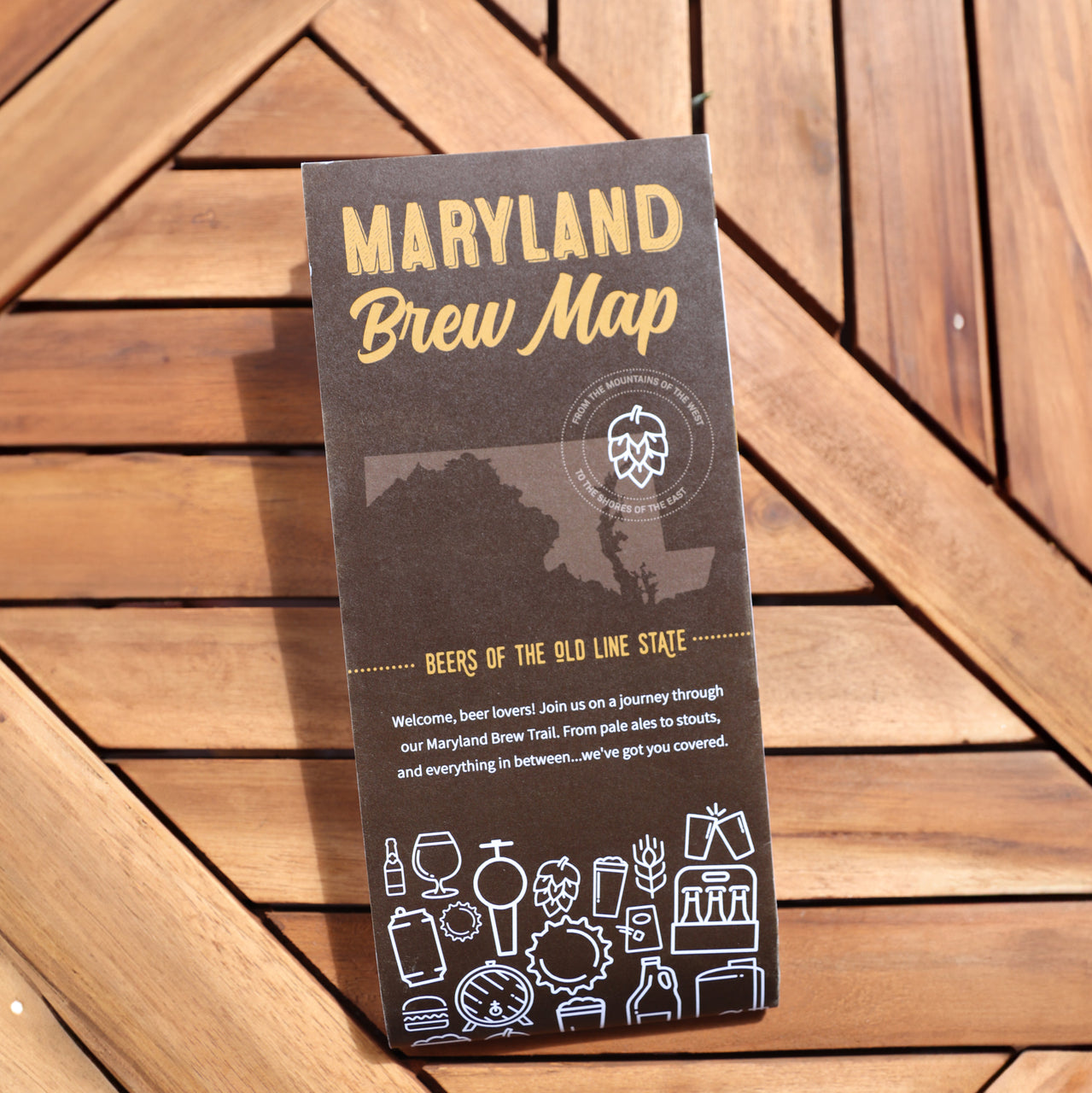 Maryland Brew Map
