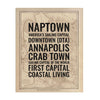 Annapolis Nicknames - 11"x14"