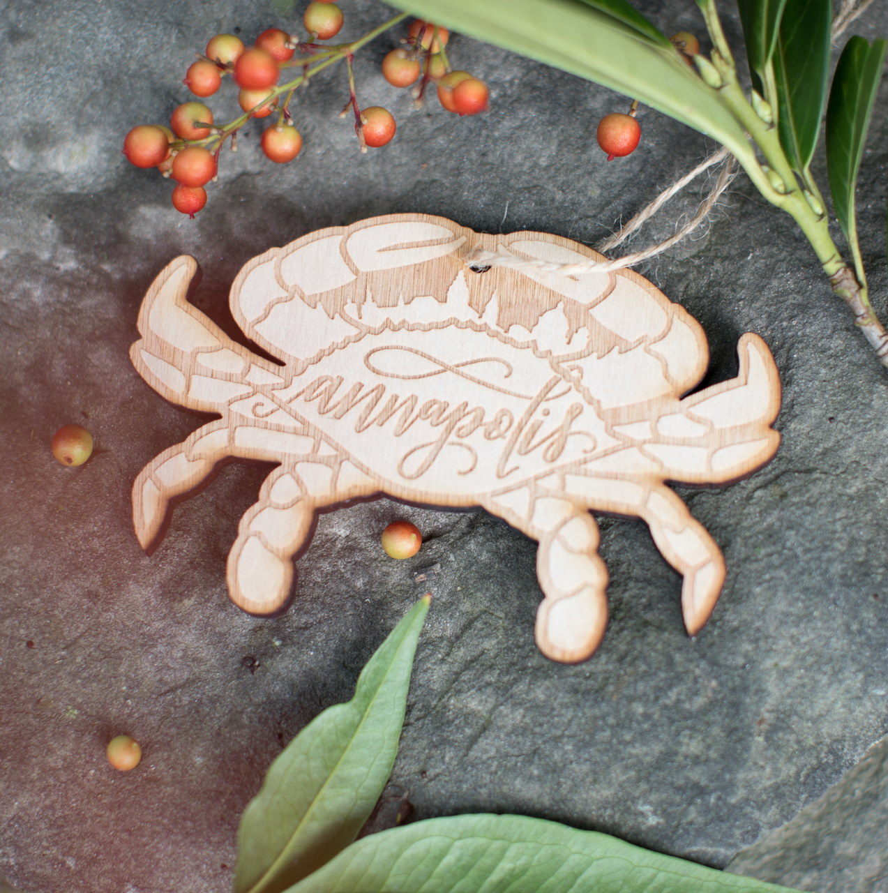 Annapolis Crab Ornament