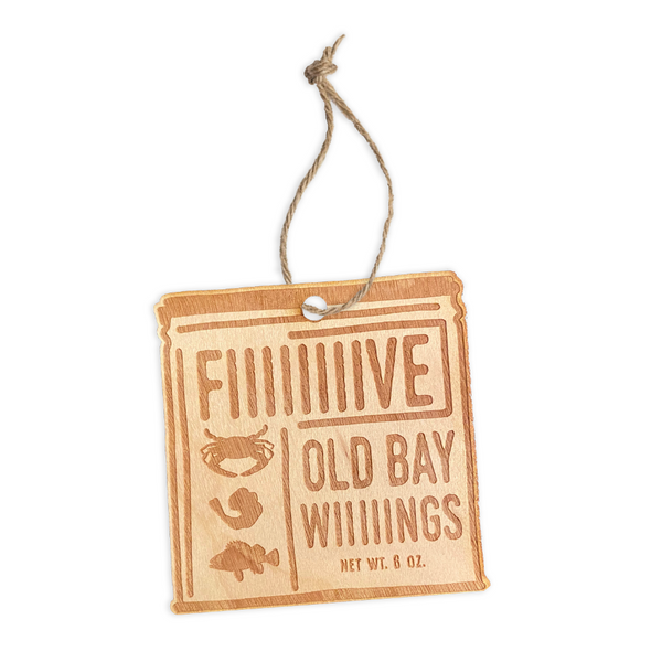 5 Old Bay Wings Ornament