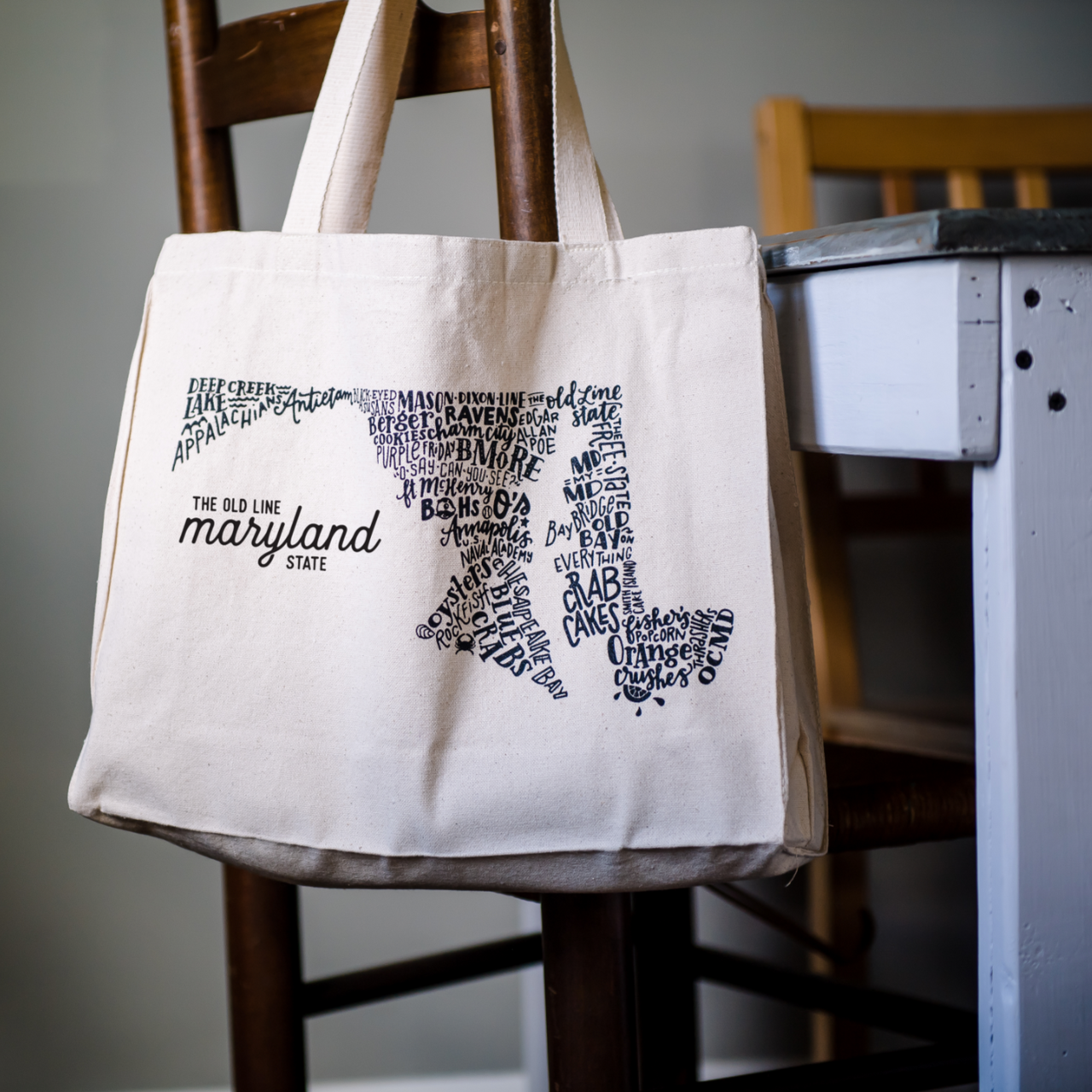 MD in Type Tote Bag