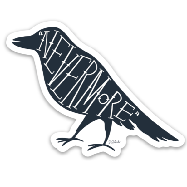 Raven Nevermore Sticker