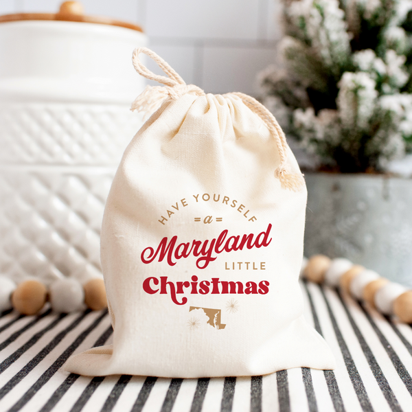 MD Little - Drawstring Gift Tote