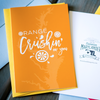 Orange Crushin' - Greeting Card