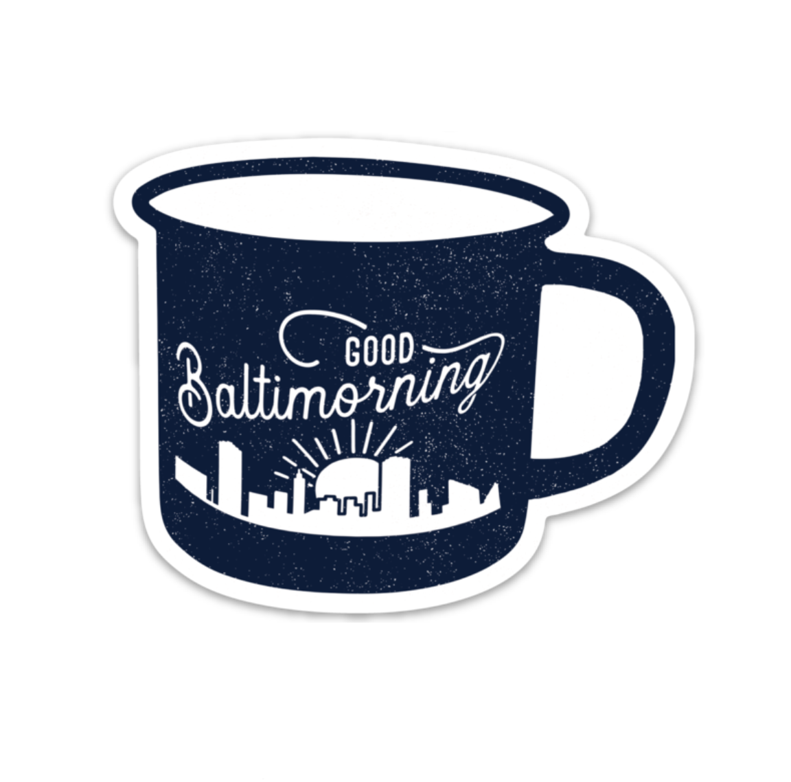 Baltimorning Mug Sticker