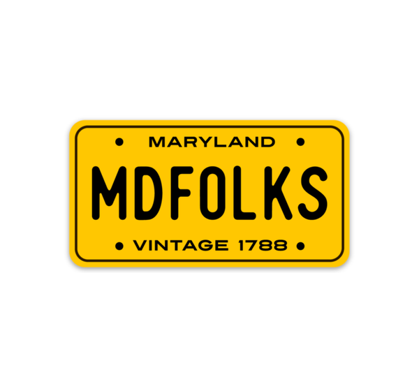 MD Folks - Sticker