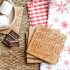 MD Little Christmas - Wooden Coasters