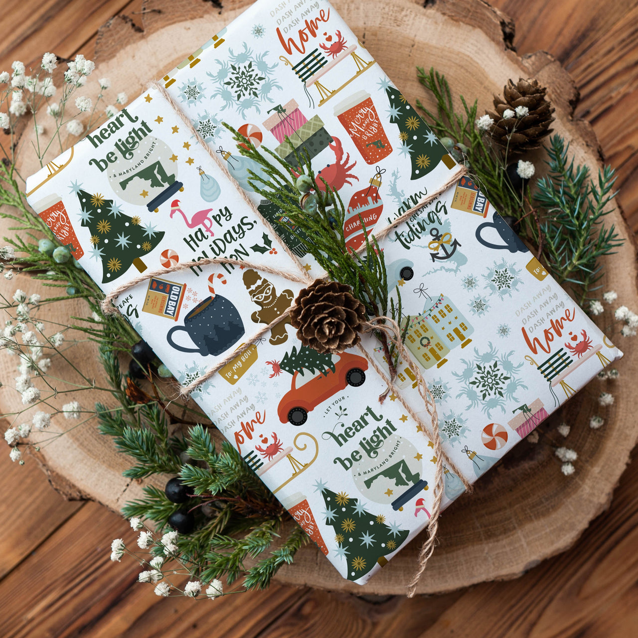Cozy MD Holiday - Wrapping Sheets